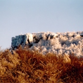 MESTO SNINA: Sninský kameň v zime
